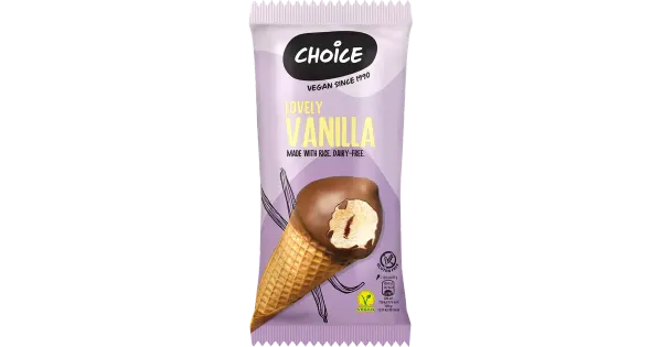 Choice Lovely Vanilli Koonusjäätis Vegan 150ml/87 g
