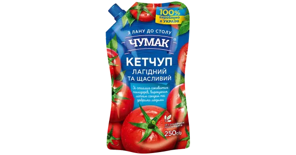 Tomatiketšup, CHUMAK, 250 g