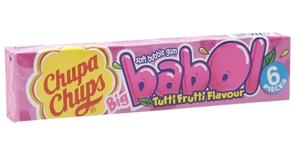 Chupa Chups Big Babol Tutti Frutti mullinäts 27,6 g