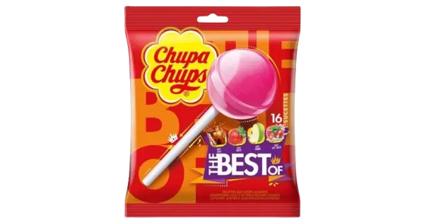 Chupa Chups Pulgakommid kotis Best of Bag 10tk
