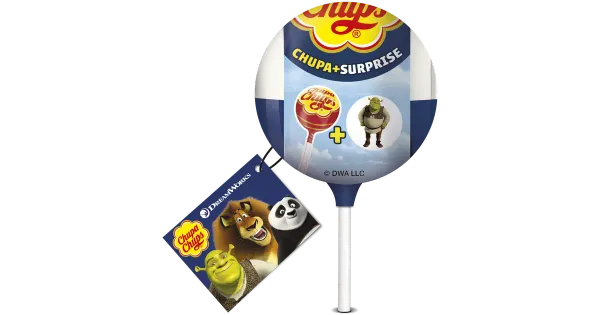 Chupa Chups pulgakommiga üllatusmuna Dreamworks 12g