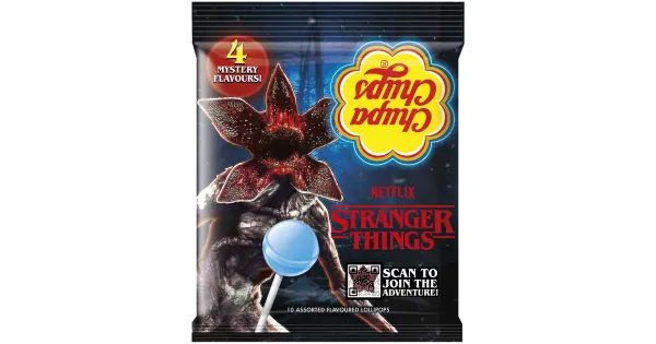Chupa Chups Stranger pulgakommid 120g