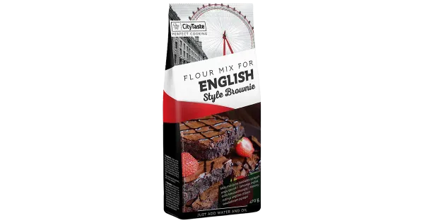 City Taste Jahusegu Inglise šokolaadi brownie 400 g