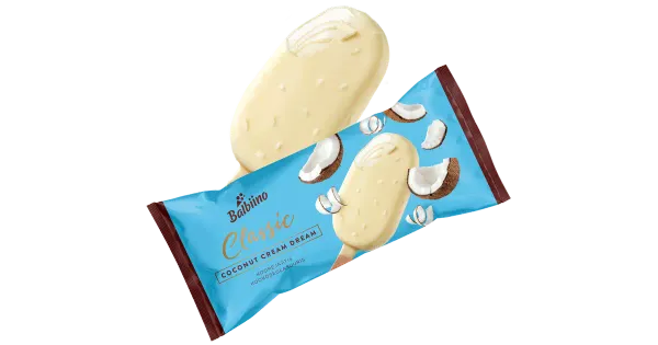 Classic Koore-pulgajäätis Kookose lisandiga Kookose glasuuris 69 g