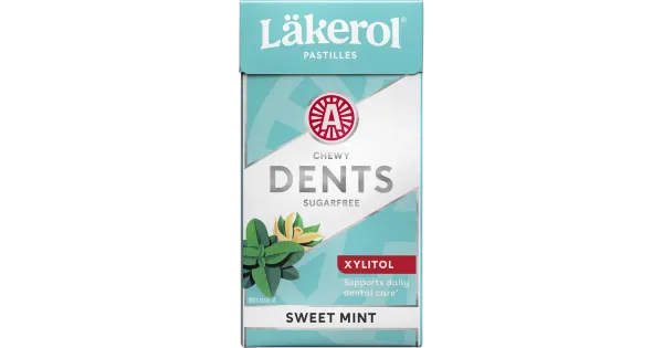 Cloetta läkerol Dents Sweetmint ksülitolipastillid 36 g
