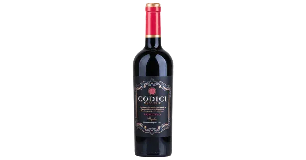 Codici Primitivo Puglia KGT vein 13,5%vol 750ml
