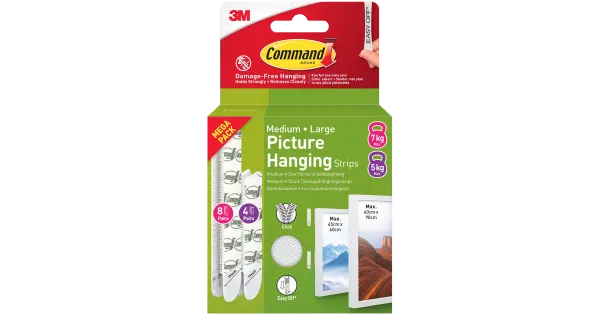 Command pildikinnitusribad M/L 24tk