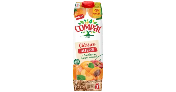 Compal aprikoosinektar 1L
