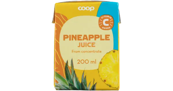 COOP ananassi täismahl 0,2L