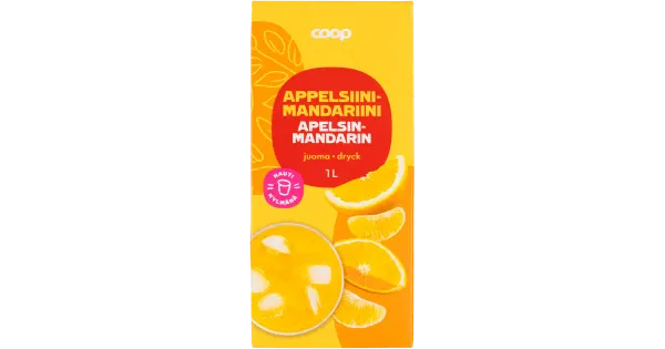 Coop apelsini-mandariini mahlajook 1L
