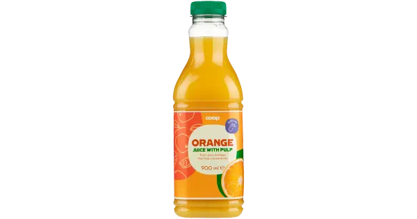 Coop apelsinimahl viljalihaga 900ml