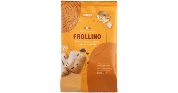 Coop apelsinitäidise 37 % ja tumeda šokolaadiga 3% küpsised 200g