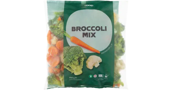 Coop Brokoli lillkapsas porgand 750 g
