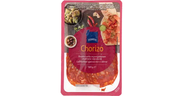 Coop Chorizo Vürtsitatud Vorst 130 G