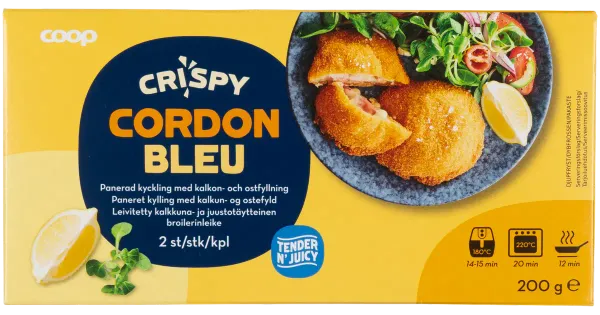 Coop Cordon Bleu Kanasnitšel 200 g