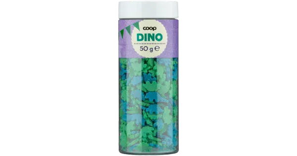 Coop dino suhkruhelbed, 50 g