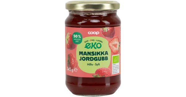 Coop Eko ökoloogiline maasikamoos 250g