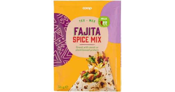 Coop fajita maitseainesegu 36 g