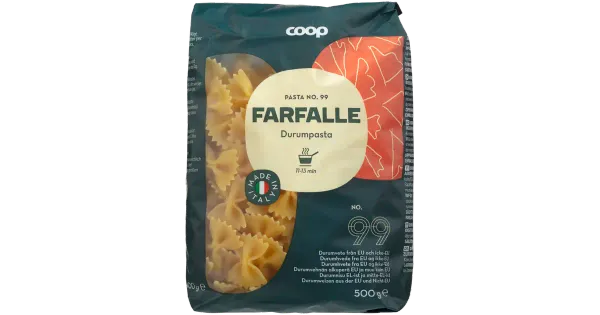 Coop Farfalle makaronid 500g