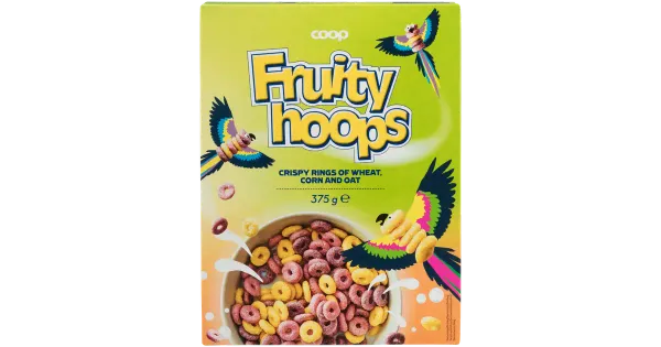 Coop Fruity Loops hommikukrõbinad 375 g