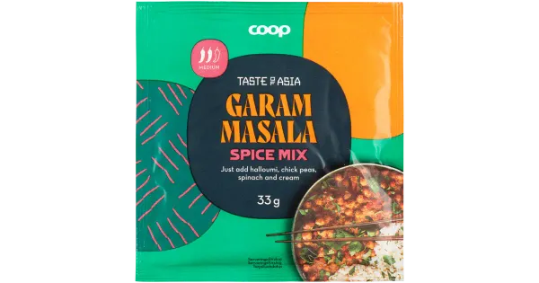 Coop garam masala maitseainesegu 33 g