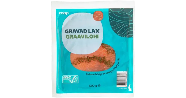 Coop Graavilõhe Viilud Tilliga Asc 100G