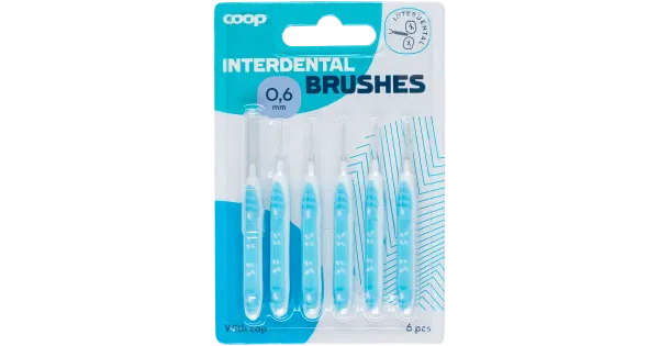 Coop hambavahepuhasti 0,6mm 6tk