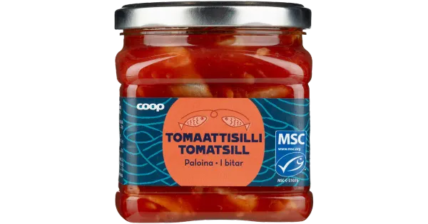 Coop Heeringas Tomatiga 490G MSC