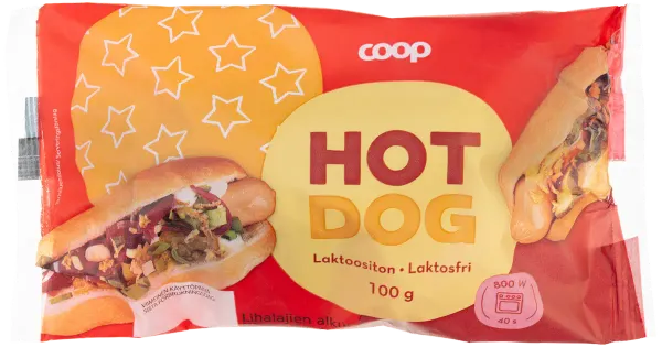 Coop Hot Dog 100 G