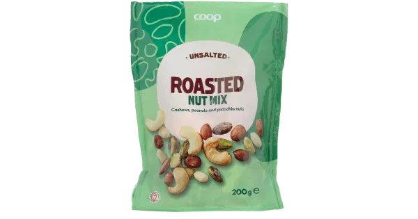 Coop india pähkli-maapähkli-pistaatsia segu 200g
