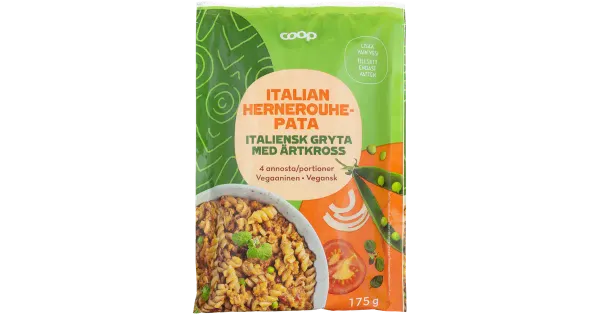 Coop ita hernehautise koostisosad 175g