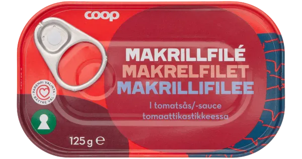 Coop jaapani makrellfilee tomatikastmes 125g
