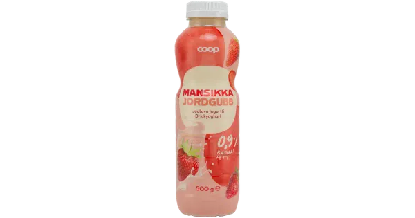 Coop joogijogurt maasika 500g