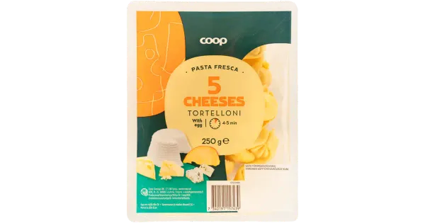 Coop Juustu Tortelliinid 250 G