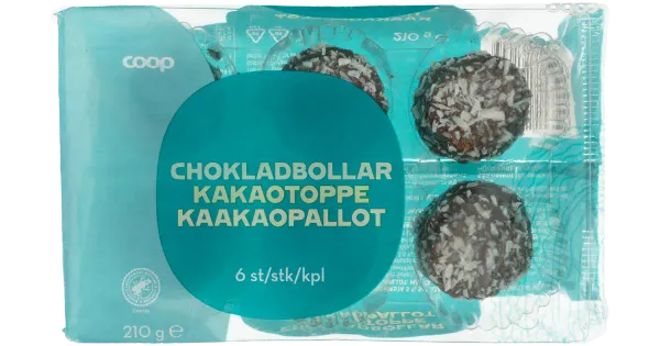 Coop kakaopallid 210 g