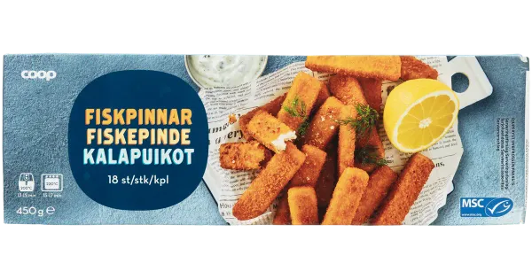 Coop Kalapulgad 450 g