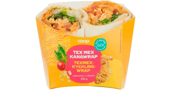 Coop Kanawrap Texmex 200G