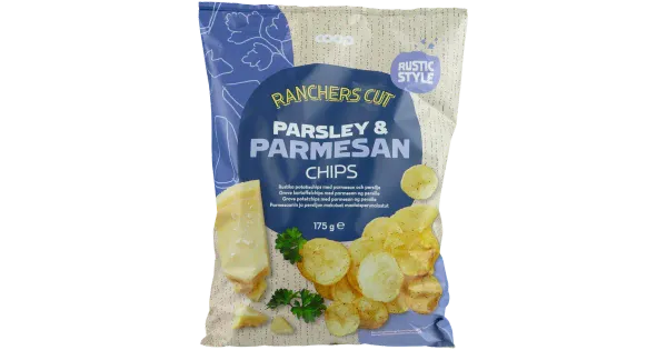 Coop kartulikrõpsud Parmesanimaitselised 175g