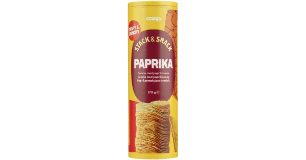 COOP KARTULILAASTUD PAPRIKA TUUBIS 170G