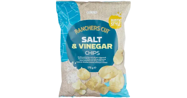 Coop kartulilaastud soola- ja äädikamaitselised 175g