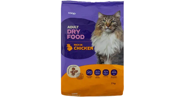 COOP kassi kuivtoit kanaga 2kg