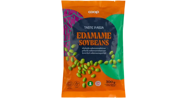Coop Keedetud kooritud edamame sojaoad 300 g