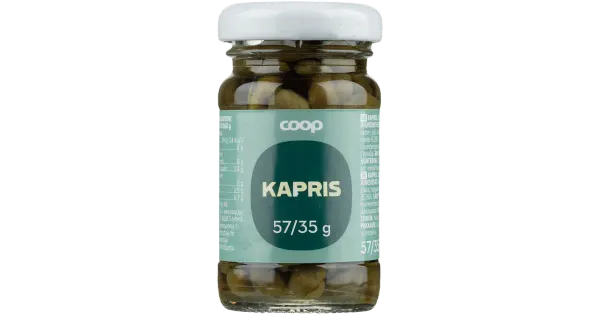 Coop keskmise suurusega kapparid 57/35g