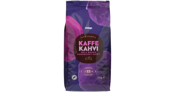 COOP kohvioad 1 kg UTZ