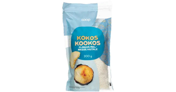 Coop kookoshelbed 200g