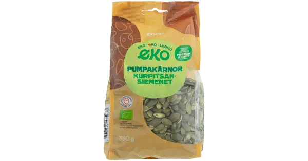 Coop kõrvitsaseemned öko 350g
