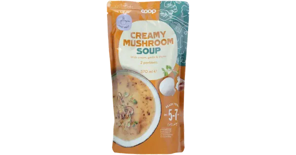 Coop kreemine šampinjonisupp 570 ml