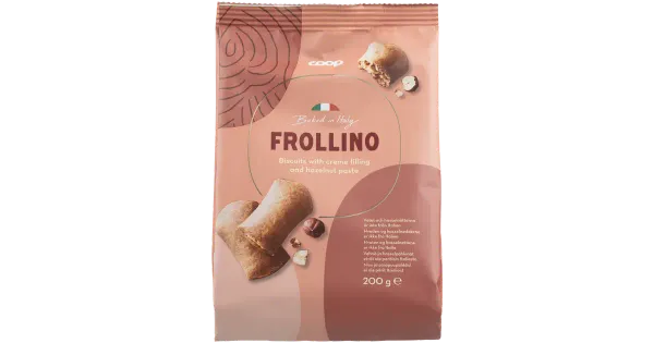 Coop kreemitäidise 35 % ja sarapuupähklipastaga küpsised 200g