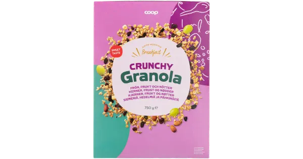 Coop krõbe granola 750 g