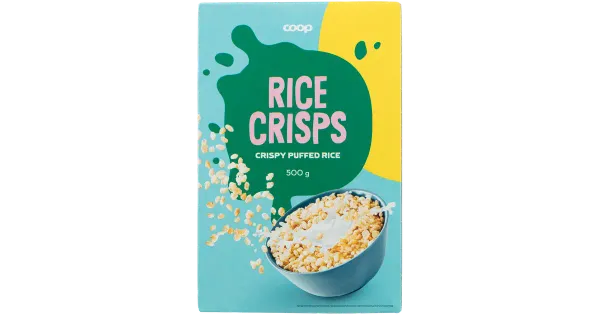 Coop krõbe paisutatud riis 500g